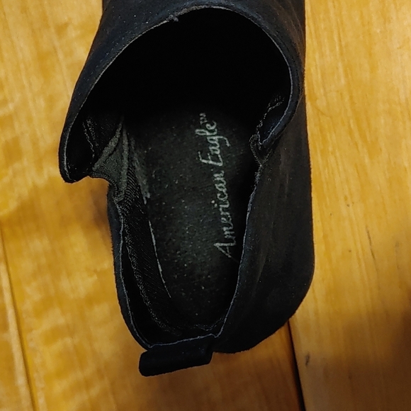 🍁American Eagle Women's Black Ankle  Chelsea Boot - Picture 6 of 8